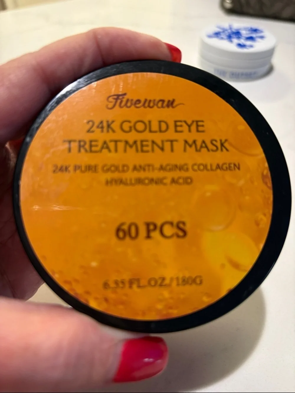 24K Gold Eye Treatment Mask - Gold